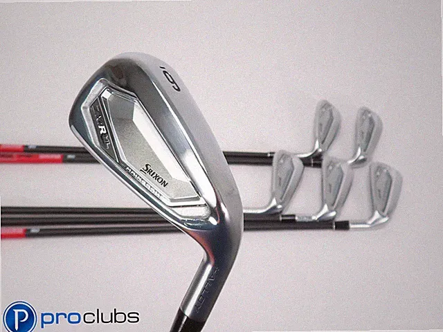 Nice Srixon ZXiR HL 6-PW,AW Iron Set KBS PGI 80 Stiff Flex Graphite +3/4" 515804