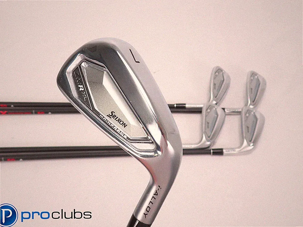 Nice Srixon ZXiR HL 7-PW,AW Iron Set - KBS MAX 50 Senior Flex Graphite 516028