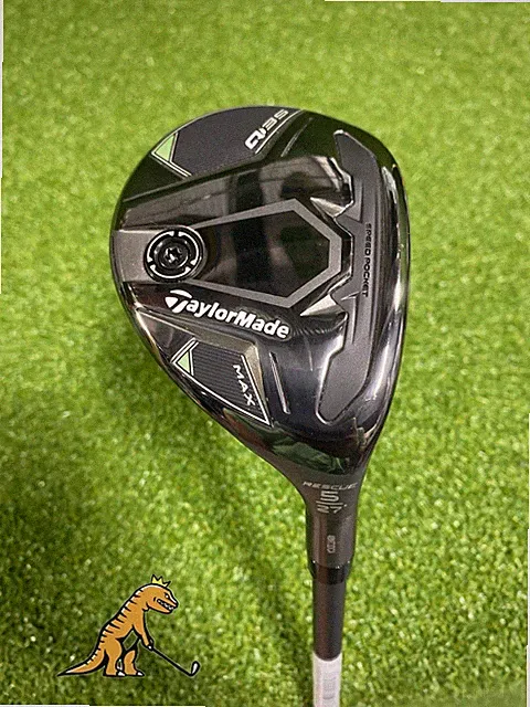 Nice TaylorMade Qi35 Max Rescue 27* 5 Hybrid Air Speeder 50g Senior Flex 5H