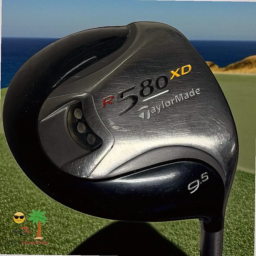 NICE! Taylormade R580XD RH Driver 10.5° Stiff Flex Graphite Shaft Lamkin Grip