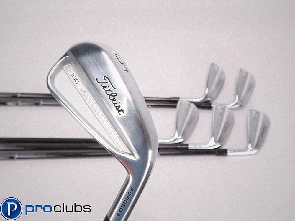 Nice Titleist '2023 T100 Forged 5-PW Iron Set - MMT 125 TX-Flex Graphite 519818
