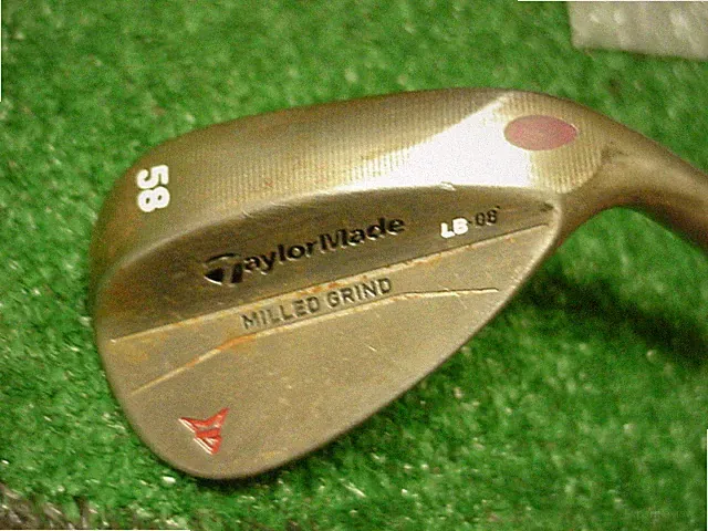 Nice Tour Issue Raw Taylor Made Milled Grind 58-08 58 degree Lob Wedge Tour S400