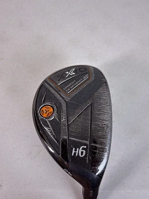 *NICE* XXIO X Black Hybrid 6 H6 Miyazaki AX-1 Graphite Stiff (4909)