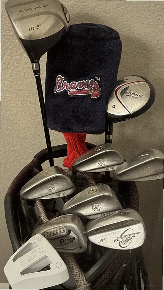 NICKALUS/ CLEVELAND/ LYNX Complete Golf Club Set LH(No Bag) Lefty!!