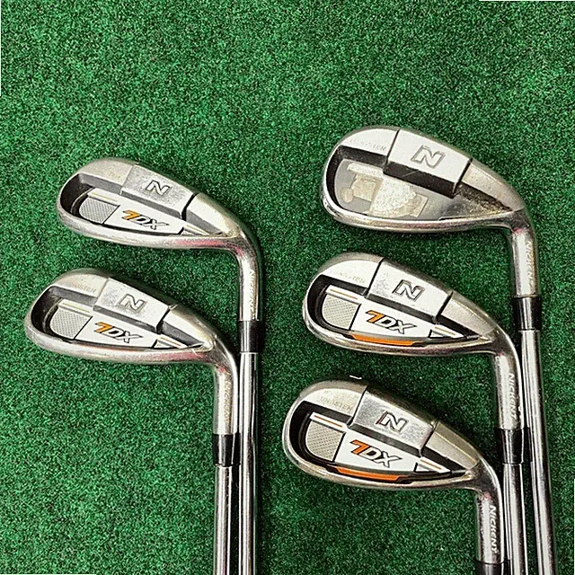 Nickent 7DX Tungsten 5,6,7,9,PW iron set True Temper Uniflex Lamkin REL 3Gen RH