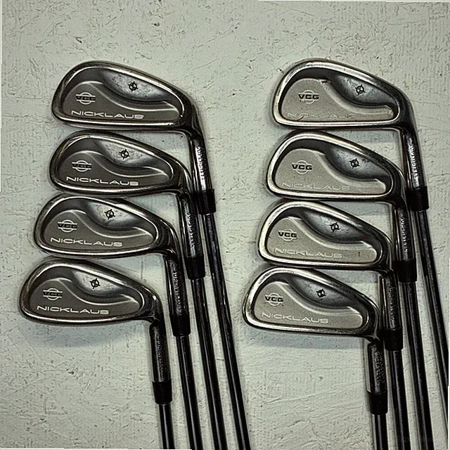 Nicklaus VCG Golf Club Iron Set 3-PW RH Shock Shield Steel Shaft Cryogenic Super