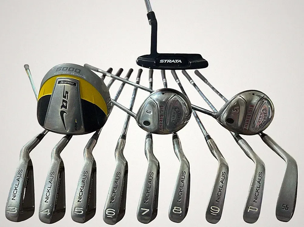 Nike Callaway Nicklaus MRH Complete Golf Club Set R Flex SET-060226T02