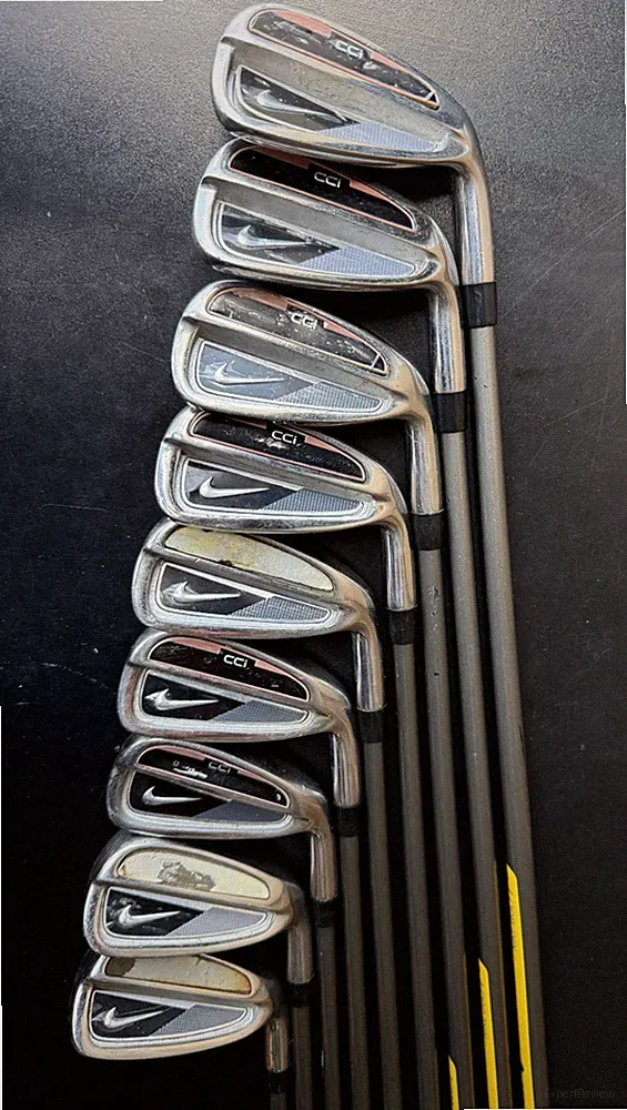Nike CCi Golf Iron Club Set 3-9, PW, SW Diamana Sasquatch Shaft S *NEED NEW GRIP