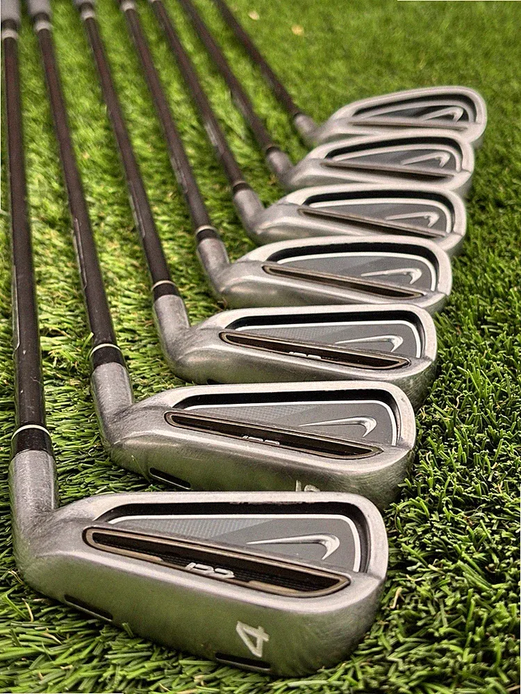 Nike CCi Iron set 4-AW (No 7 Iron) Mitsubishi Rayon Graphite Regular Flex RH EUC