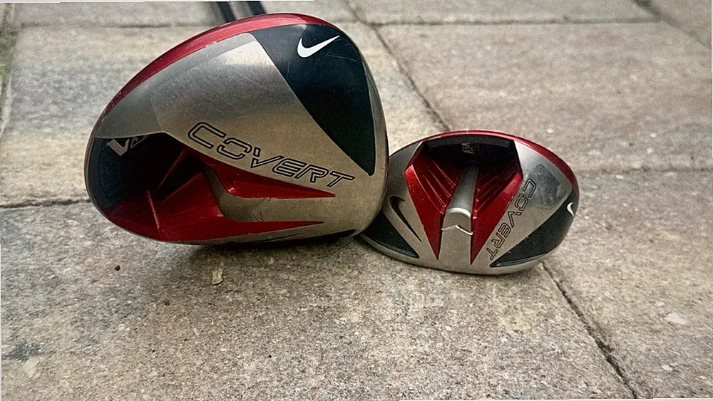 Nike Covert VRS Driver & 3 Wood Set Kuro Kage Shafts Golf Clubs Adjustable Loft