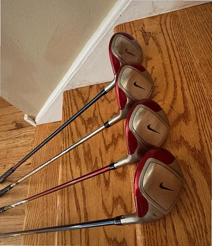 Nike CPR Hybrid Set 18* 22* 26* 30* Right Handed Graphite Reg Flex 4 Clubs