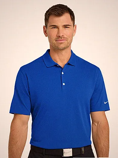 Nike Dri-FIT Micro Pique 2.0 Polo Game Royal Blue XL New Unworn Performance Golf