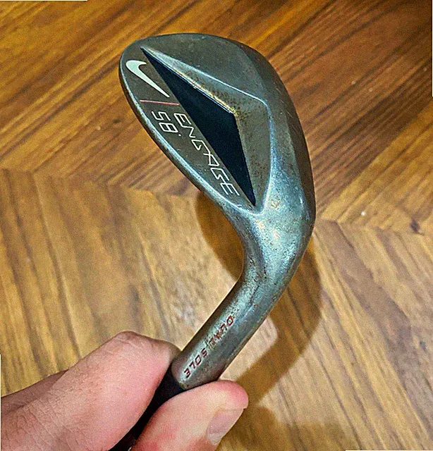 Nike Engage 58° Sand Wedge 08 Bounce Wedge Flex Steel RH Silver/Black