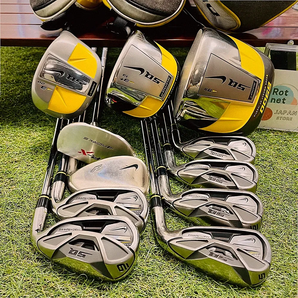 Nike Fullset SQ Sumo2 1w 3w 3hy SQ Machspeed Iron 5-9P 11Pcs S Flex RH Golf