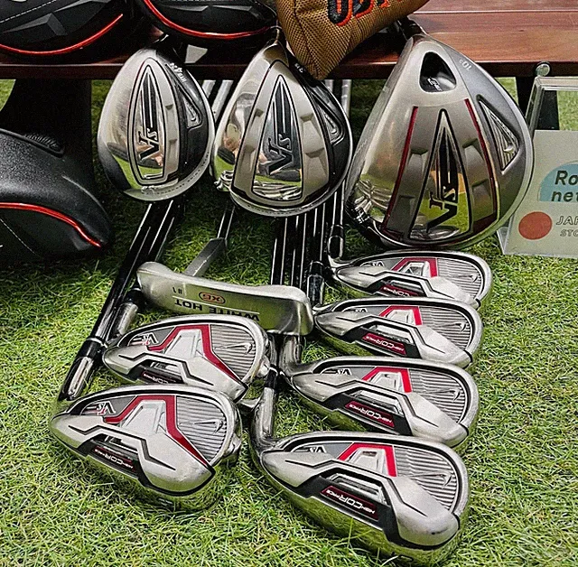 NIKE Fullset VRS 1w 3w 4hy Vrs HighCOR Iron 5-9Pw 10Pics S Flex Golf Culbs