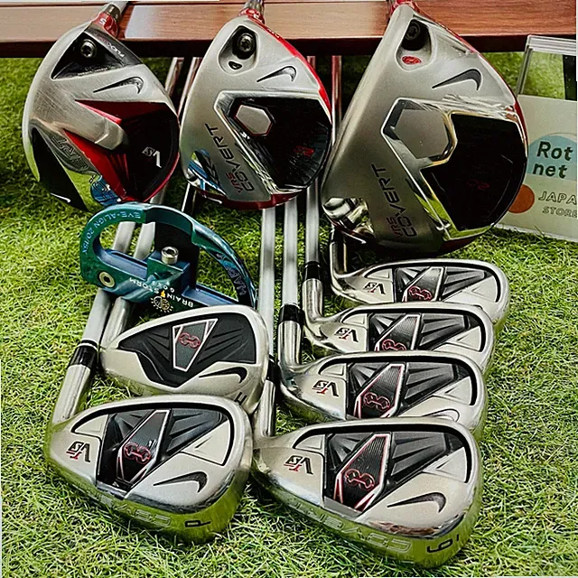 Nike Fullset VRS Covert 1W 3W 5W Vrs Iron 6789PwAw 10Pcs S SR Flex Golf Clubs RH
