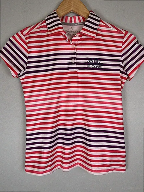 Nike Golf Dri-Fit Short Sleeve Polo Shirt PGA Tour Licensed Girls Size M New