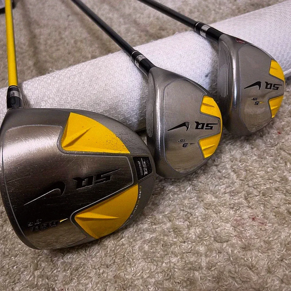 NIKE GOLF SQ SUMO 460 DRIVER Fairway Wood 3pcs Set Flex-S No Head Cover