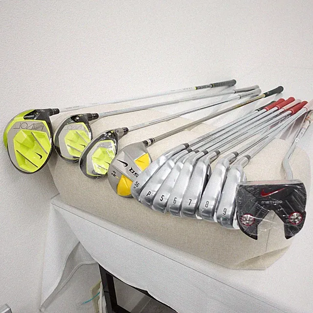 NIKE GOLF VAPOR GOLF CLUBS 12PC SET Flex-S With H/C With Caddie Bag