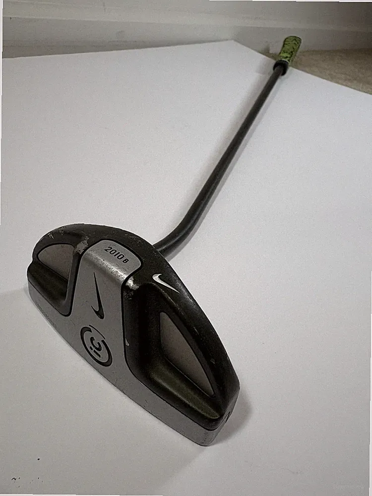 Nike IC 2010 B Mallet Putter Golf Club Right Handed Green SuperStroke Grip