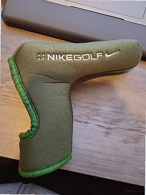 Nike IC 2010A Blade Putter Head Cover Green Used Condition