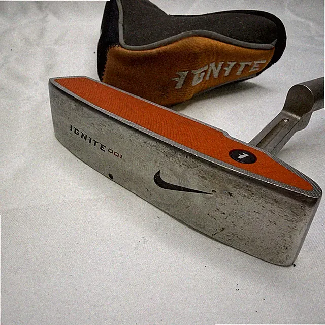 Nike Ignite 001 Putter ~35.5” RH Right W/ HC *Needs Grip* Orange Face Dot