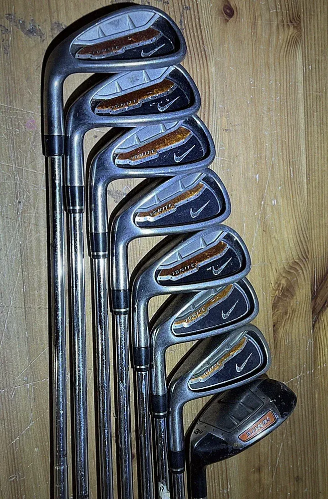 Nike Ignite LH Men’s Iron Set 8 Clubs Steel Shafts w/Grips