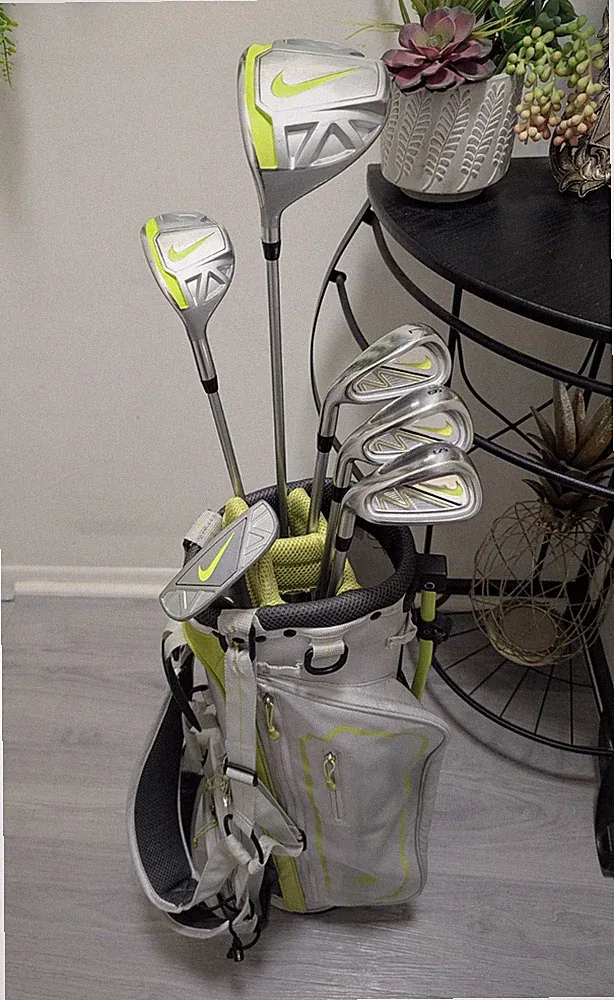 NIKE Junior Left-Handed Golf Clubs Set + Stand Bag ⛳ Ages 9-12 Kids 53-60" Youth