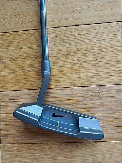 Nike Machspeed Jr Youth Mallet Putter RH Steel Shaft Silver/Black 1 Club