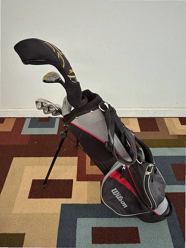 Nike Machspeed SQ Jr. Youth Golf club Set With Wilson Profile Bag 6 Clubs RH