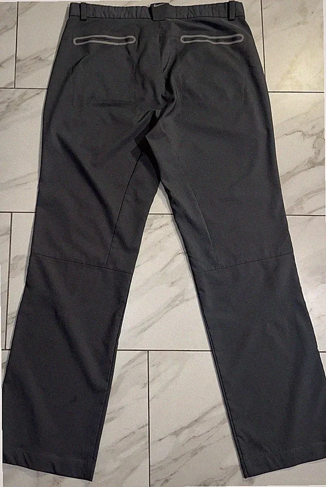 Nike McIlroy Tour Performance Golf Pants Men’s 34x32 Gray Dri-FIT Stretch
