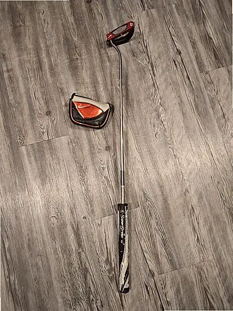 Nike Method Concept C1 34.5 Inch Right Hand Golf Putter Red Golf Club