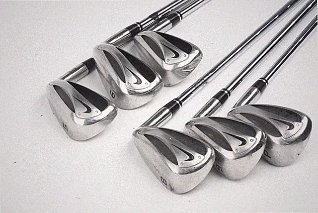 Nike OSS Sling Shot 5-PW Iron Set Stock Steel Stiff Flex RH (#22342)