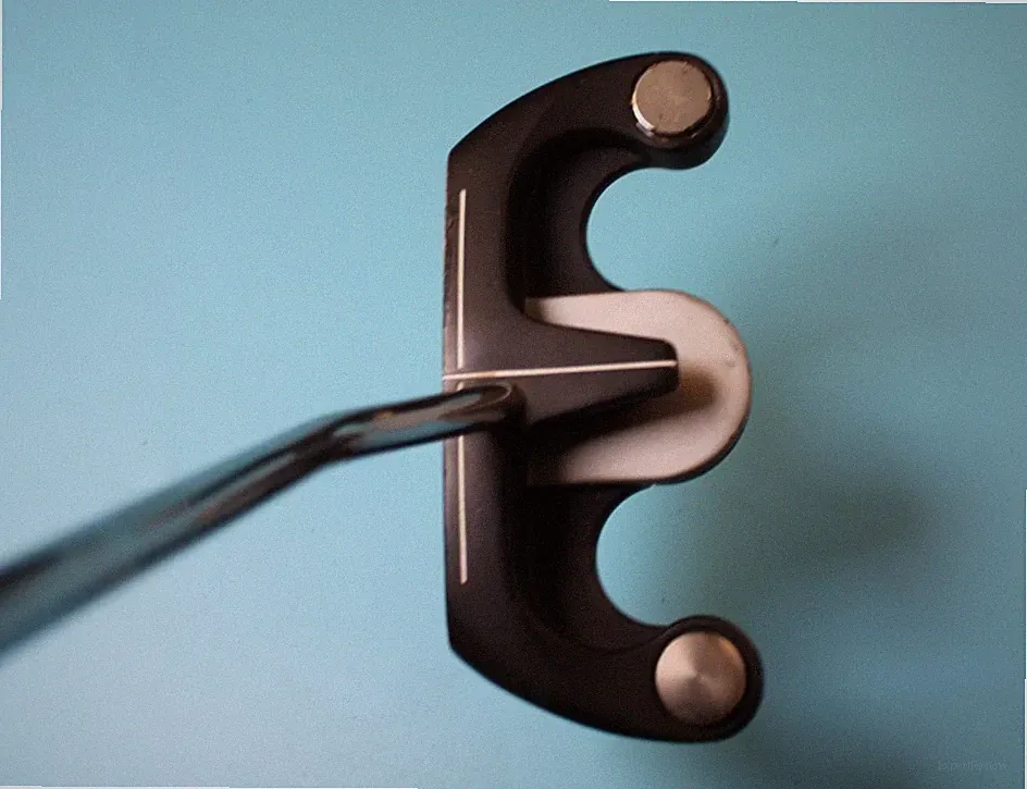 Nike OZ-6 Mallet Putter 34.5" RH steel shaft SuperStroke 1.0 Pistol Putter Grip