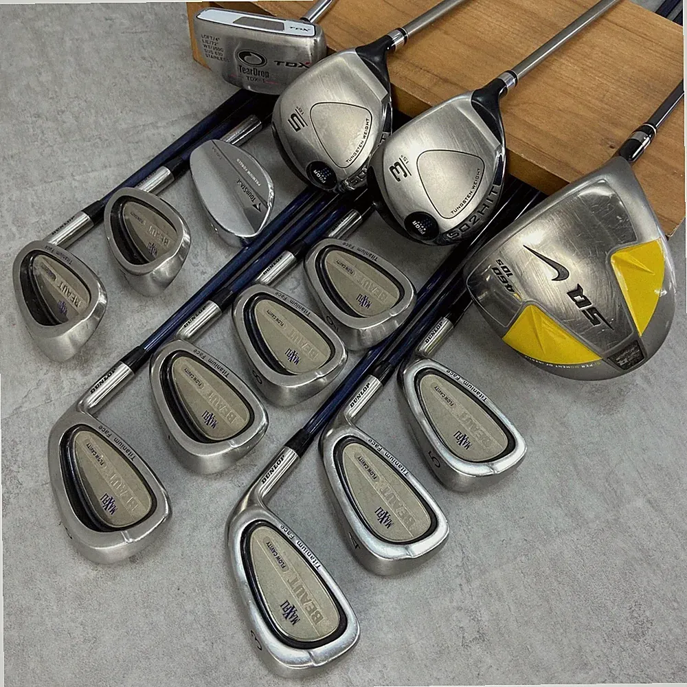 Nike PRGR Dunlop Men's Golf Club Set 14pcs Right Handed Driver Irons
