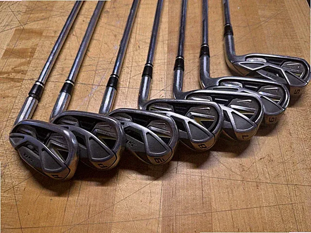 Nike Sasquatch SQ Machspeed Iron Set 5-AW Uni-Flex Steel Shaft RH 7 Clubs
