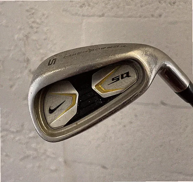 Nike sasquatch SQ Machspeed kids youth jr single S Iron Graphite Shaft 33" (RH)
