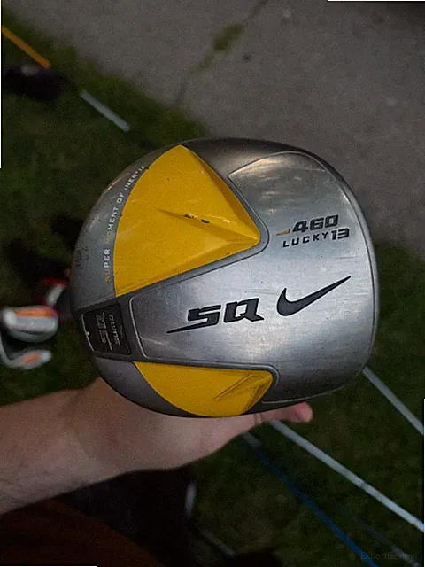 Nike Sasquatch Sumo Driver 460 "Lucky 13” Mitsubishi Rayon RH Golf Club S flex