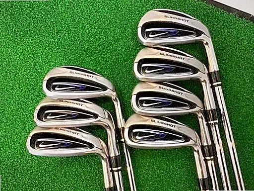Nike SLINGSHOT 2010 7S USA Iron Set 7pcs 5-Pw,Sw UNI Flex SLINGSHOT RH