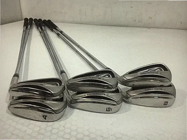 (NIKE) Slingshot 2010 Iron Set 6pcs 4-9 Original Steel Uni-Flex Used Golf Clubs