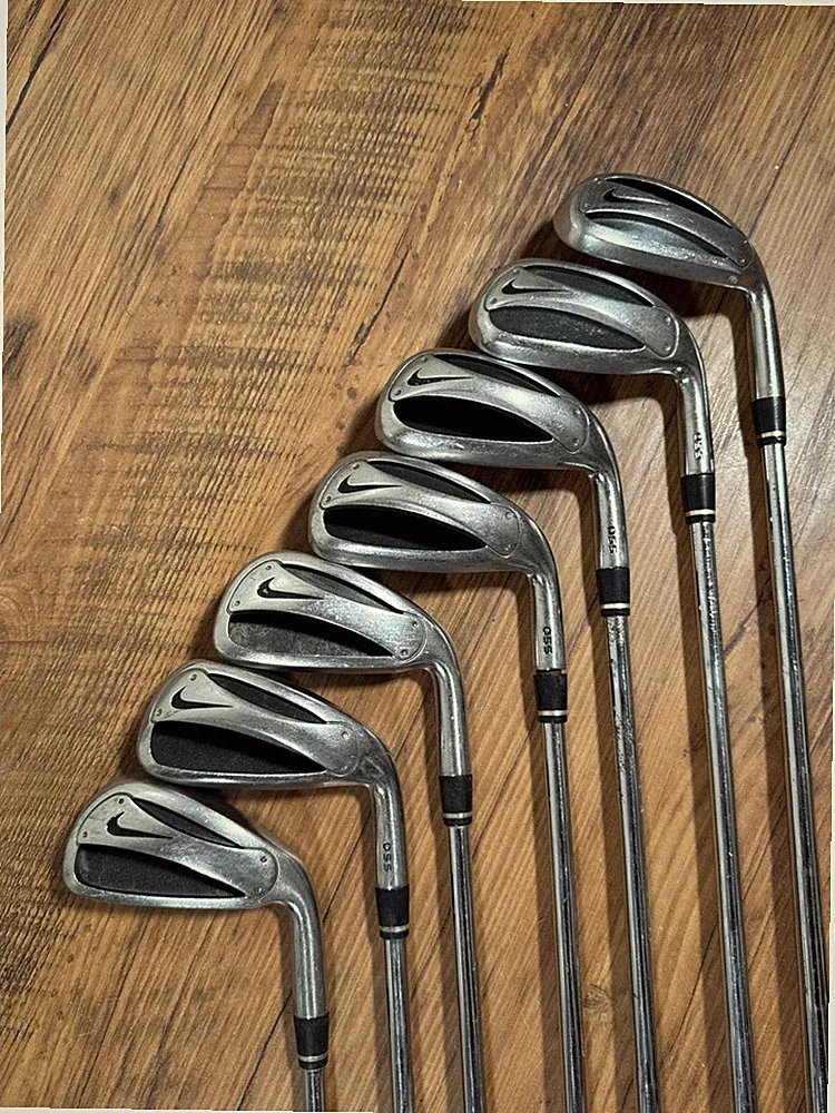 Nike Slingshot Irons 3-9 Steel Shaft Stiff Flex RH 7 Clubs Right Hand