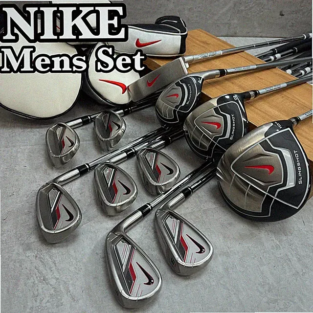 NIKE SLINGSHOT Men's Golf Club Set 11pcs Right Handed Driver Irons Putter