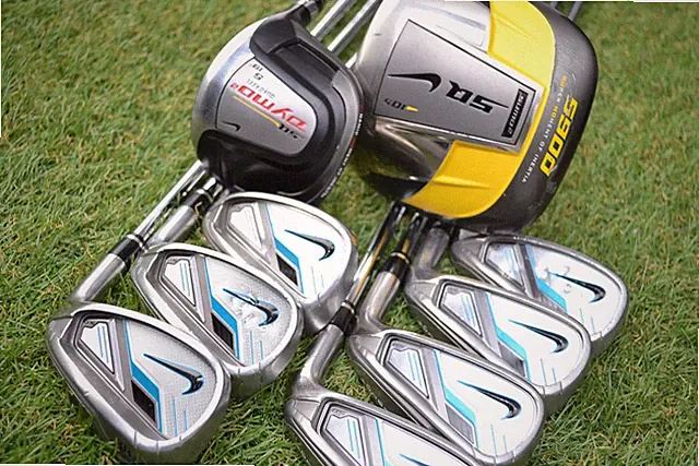 Nike SLINGSHOT SQ SUMO2 Club Set 1W 5W 5-9i Pw Sw 9pc RH Graphite & Steel Men