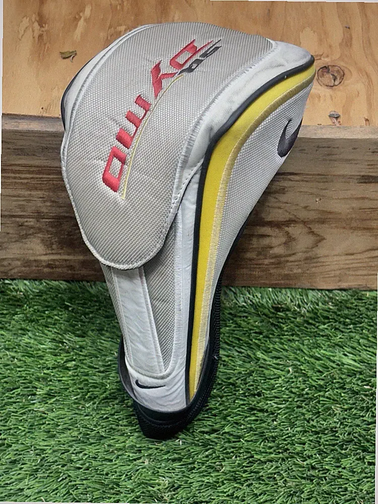 Nike SQ Dymo Driver Headcover STR8-FIT Golf Club Head Cover ~Wrench Not Included