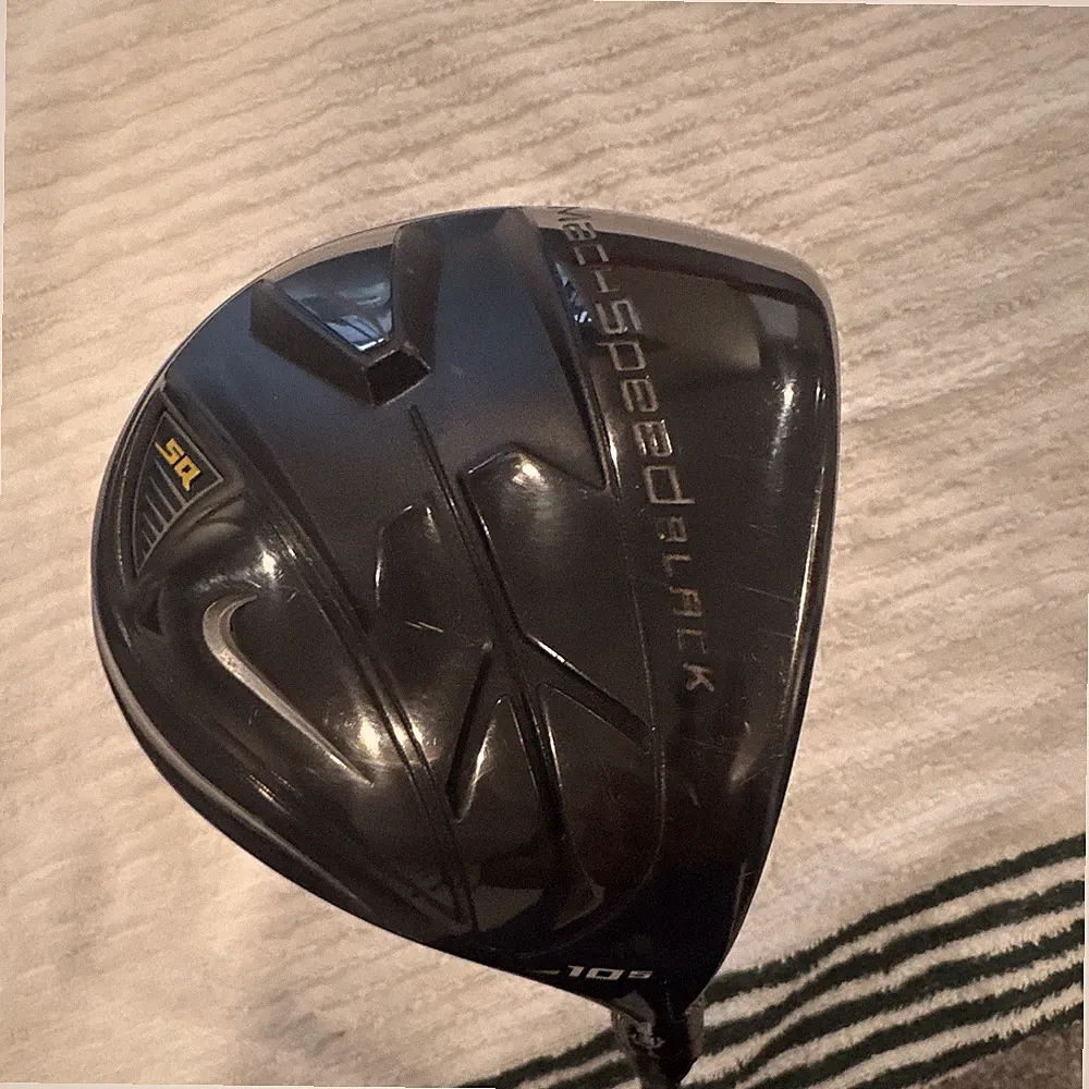 Nike SQ MachSpeed Black Driver 10.5° RH Regular Flex Graphite Titanium