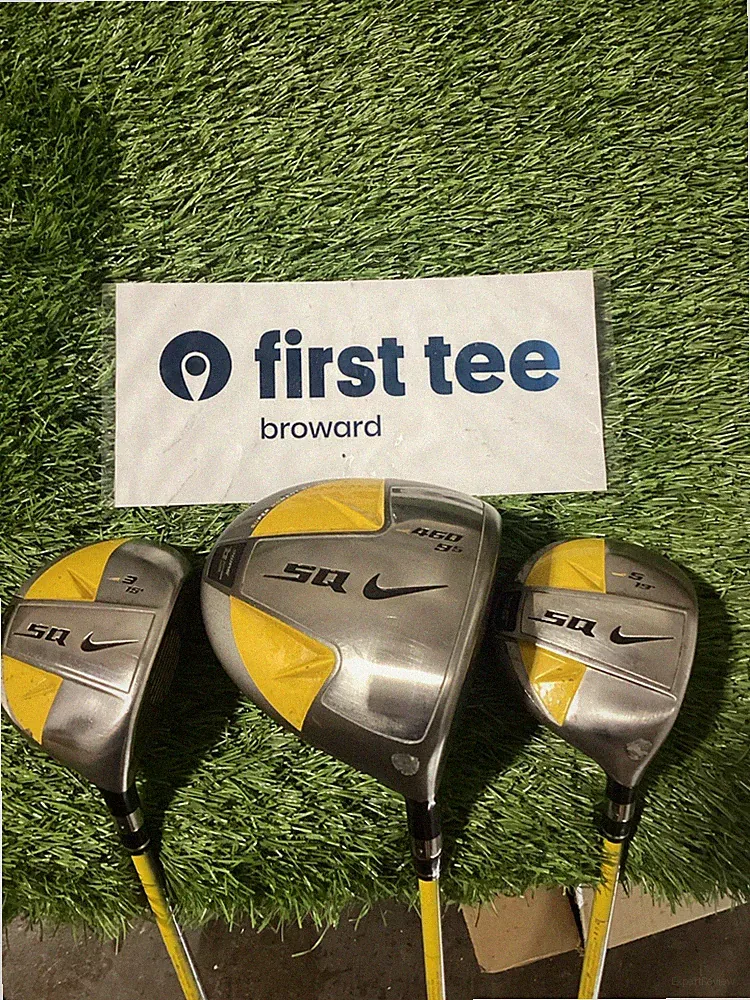 Nike SQ Sumo Sasquatch Fairway Woods Set 1-3-5 With Stiff Graphite Shafts