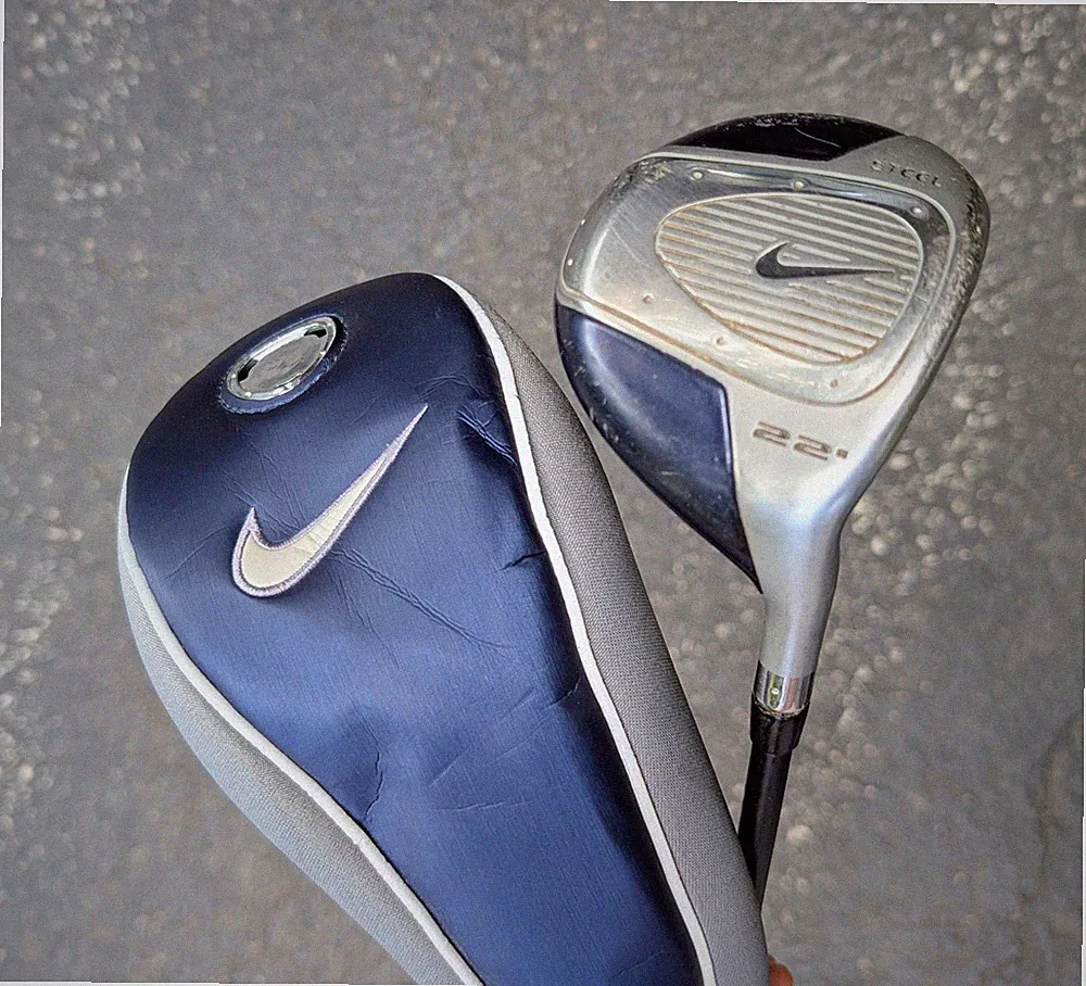 Nike Steel 22° Fairway Wood Kids Graphite 2 Youth Golf Club 34.5" RH+ Headcover