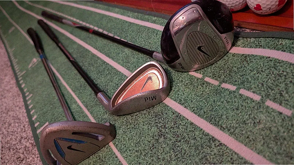 Nike Steel Jr. Junior Golf Clubs Set of 3