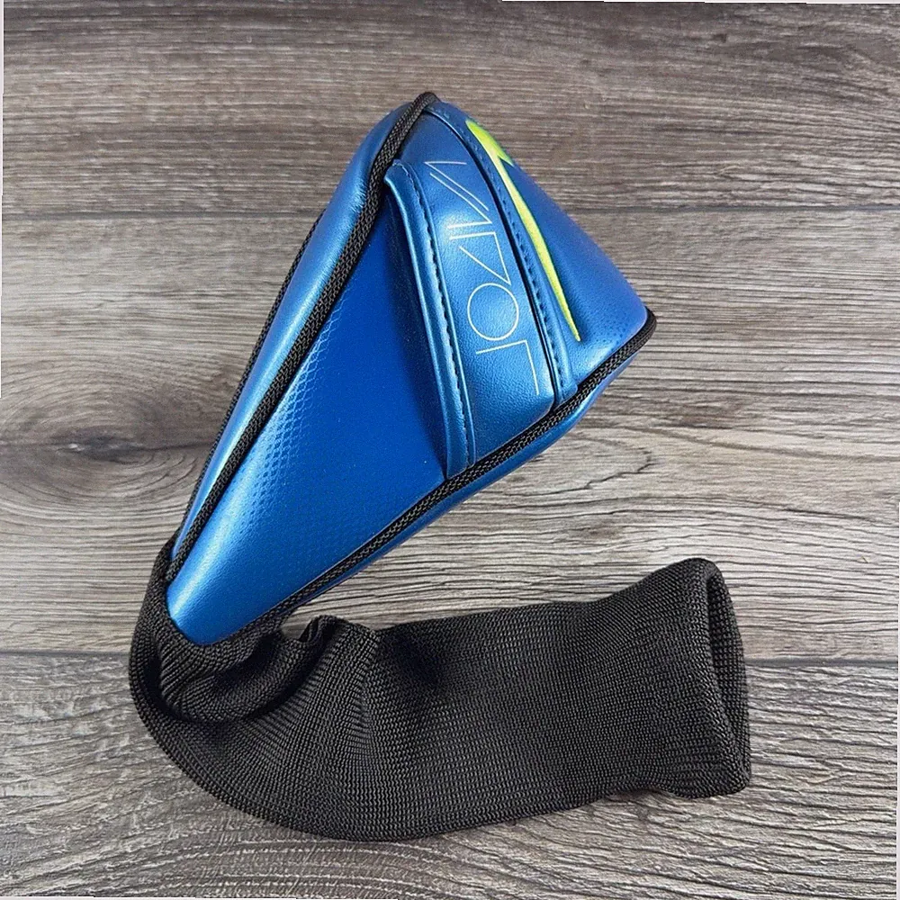 Nike Vapor 3 Wood Headcover Blue Black Vinyl Golf Club Cover Adjustable Dial