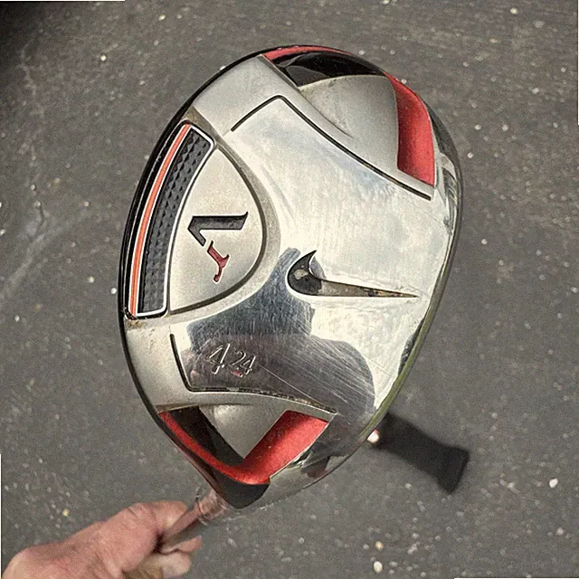 Nike VR Victory Red #4 24 Hybrid, Aldila Voodoo SVR8 Stiff Shaft W/cover!